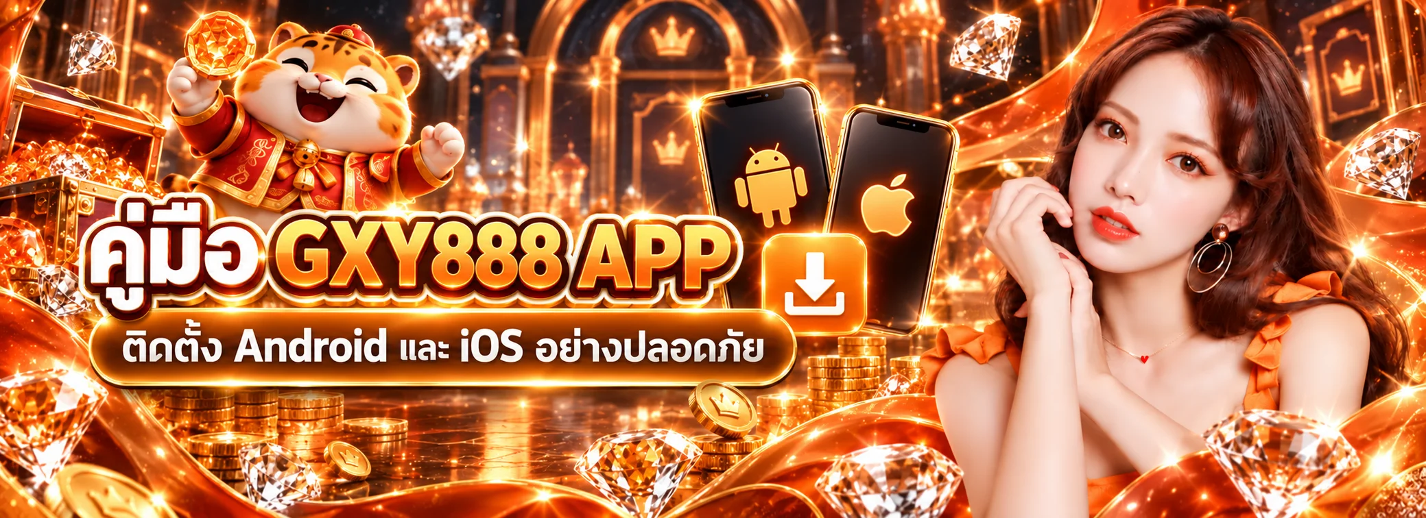 GXY888 APP วิธีติดตั้ง Android และ iOS อย่างปลอดภัย